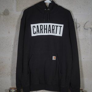 CARHARTT MENS LOOSE FIT MIDWEIGHT LOGO GRAPHIC SIZE L